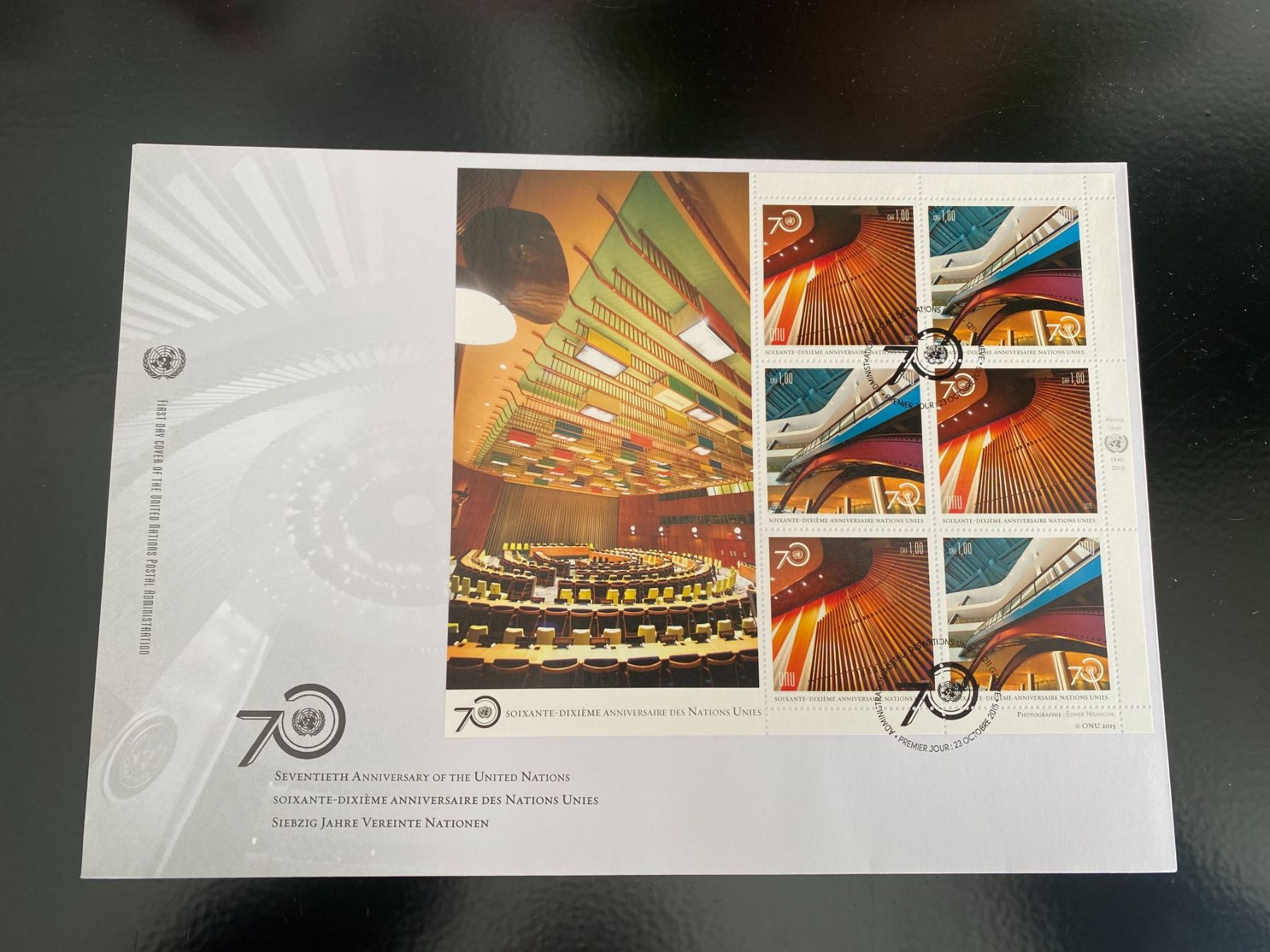 Tutti i francobolli: 2015 / ONU UNO Genf / 2x FDC / Znr: 943-946 – Nuovo (secondo la descrizione) da Grand-Lancy venduto da Dany1973