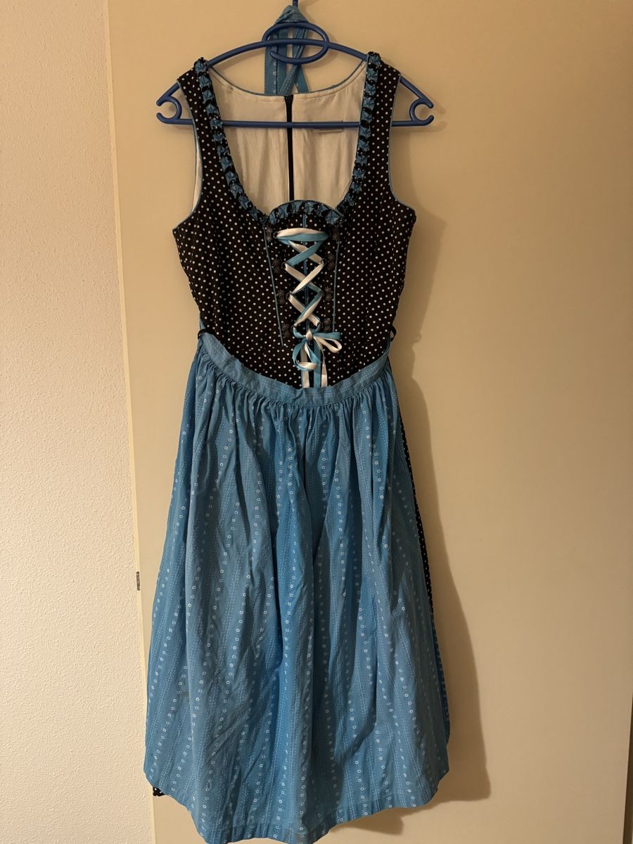 Vestiti: Landhaus Dirndl blau, Gr. 40 – Usato da Volketswil venduto da sch_5668
