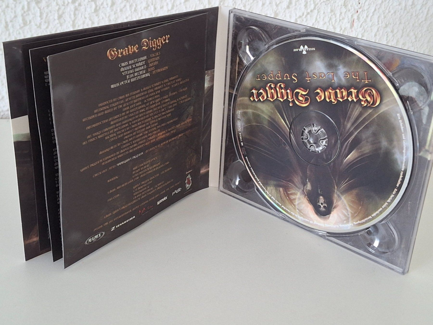 CD: CD Grave Digger - The Last Supper - – Usato da Aarberg venduto da Jackup1 2