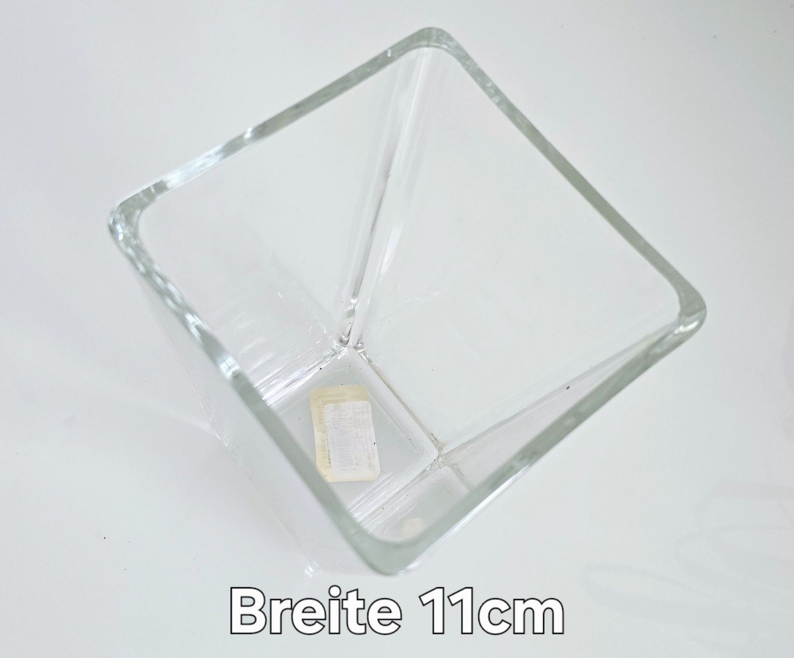 Vasi & Recipienti: Elegante Glasvase, eckig, 17cm hoch - NEU – Nuovo e nell'imballaggio originale da Aarburg venduto da Glitzerschein 3
