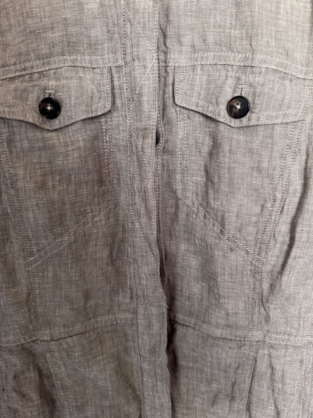 Vestes: Leinenjacke / Blouson Damen Größe 40, hell grau ,neuwertig – Neuf (Voir description) à Heerbrugg par dwfg 6
