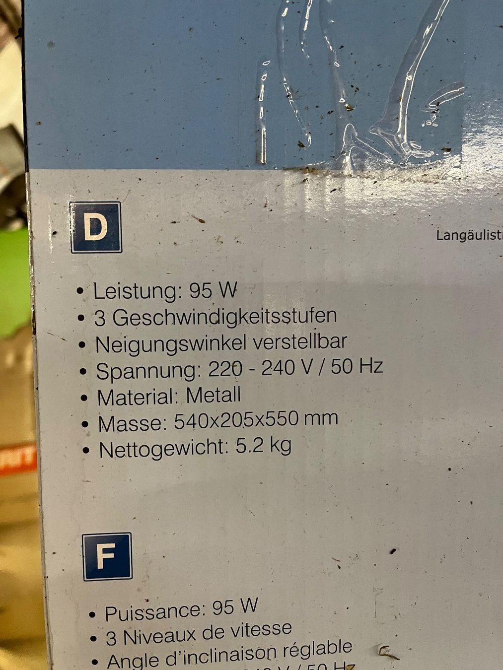 Ventilatori: Ventilatoren "Weber Home" – Usato da Schüpfen venduto da Centurion65 2