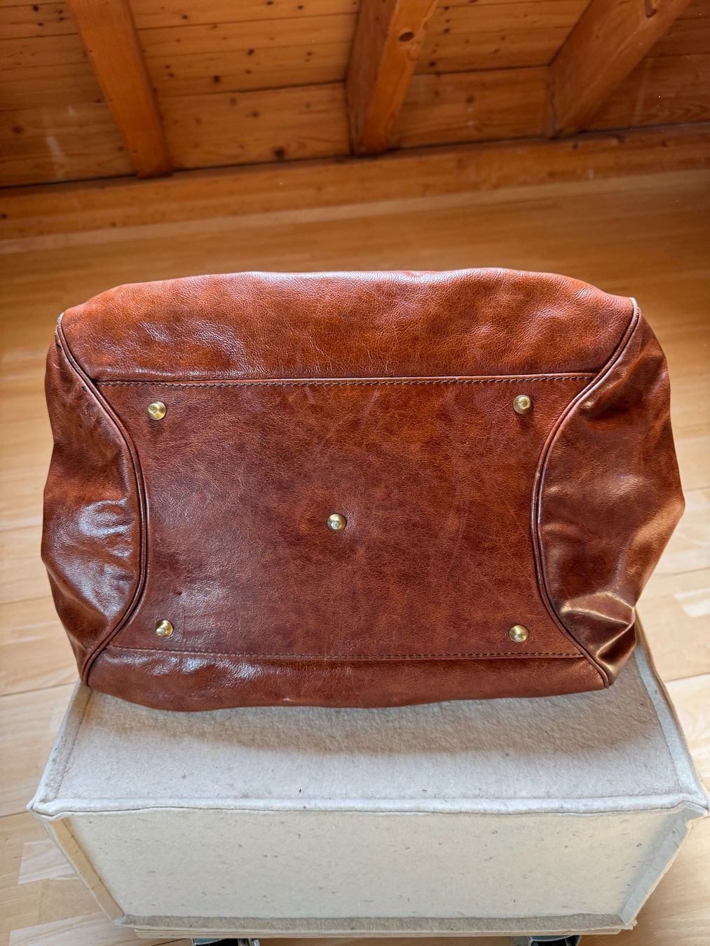 Taschen für Damen: Rehbraune Lederhandtasche – Neu (gemäss Beschreibung) aus Stäfa von Mofi8712 2