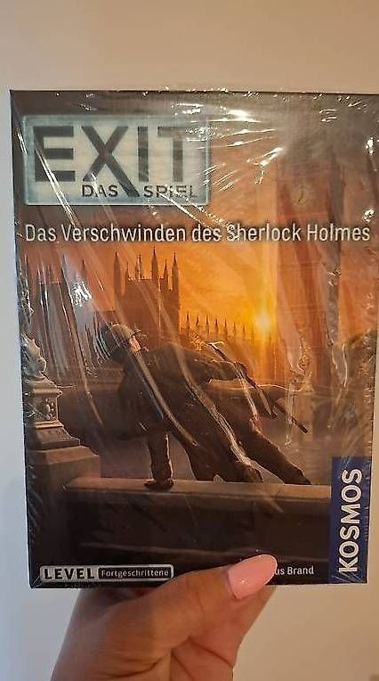 Kosmos Giochi: EXIT - Das Spiel: Das Verschwinden des Sherlock Holmes – Nuovo e nell'imballaggio originale da Aefligen venduto da helinae90
