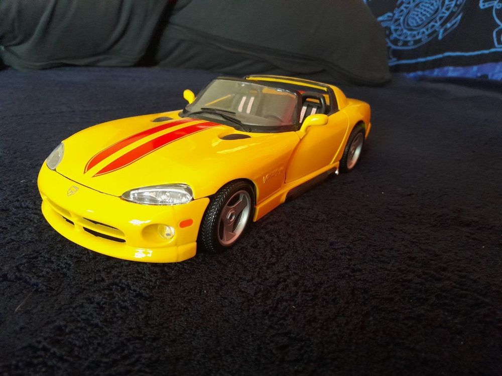 Dodge Viper Rt 10 verte foncé - BURAGO - made in Italie - 1/18 ème | Rakuten