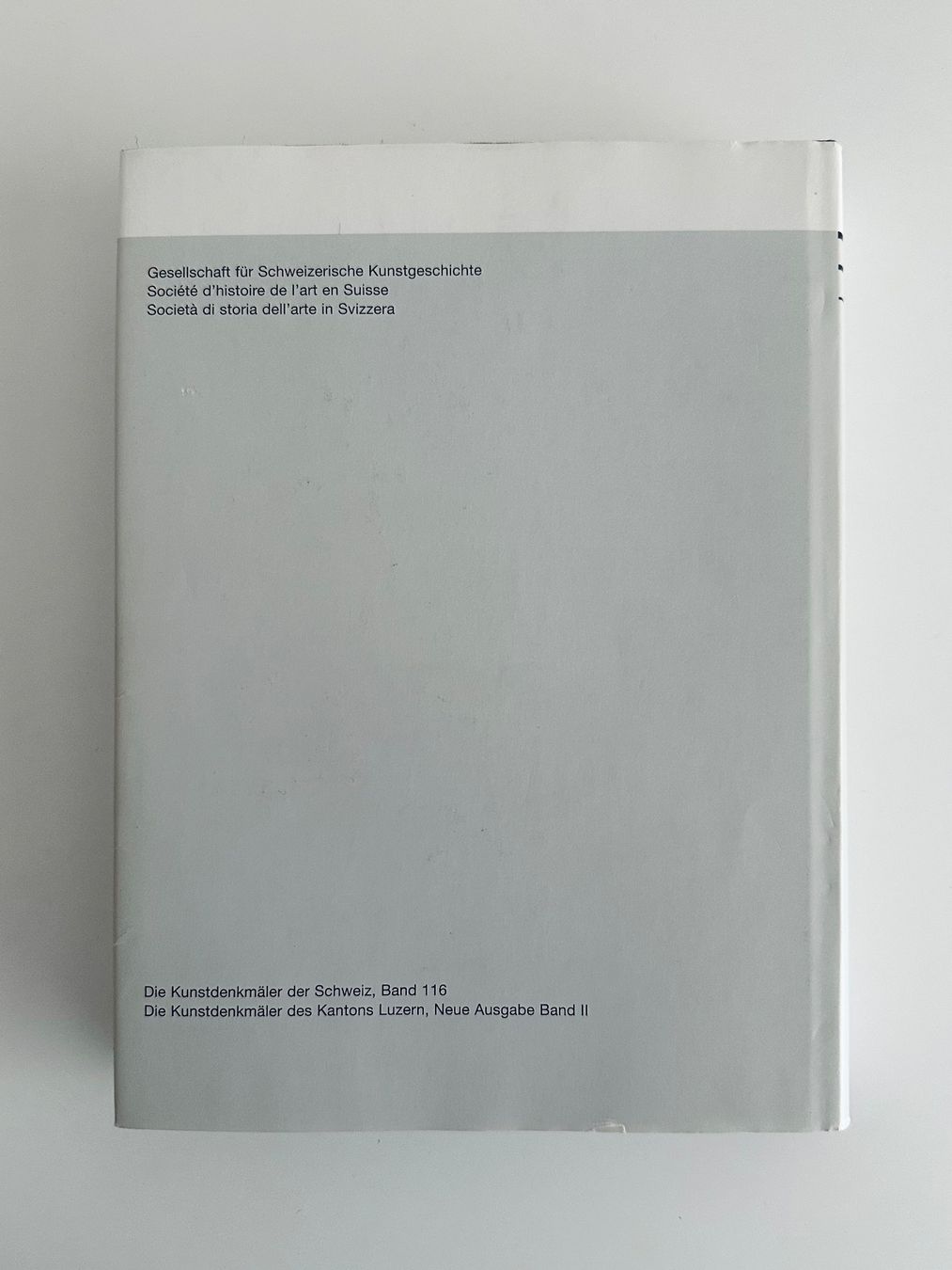 Libri: Kunstdenkmäler des Kantons Luzern 2009 – Usato da Zürich venduto da arn___ 6