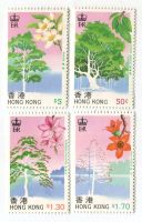 Briefmarken "Bäume". Hongkong