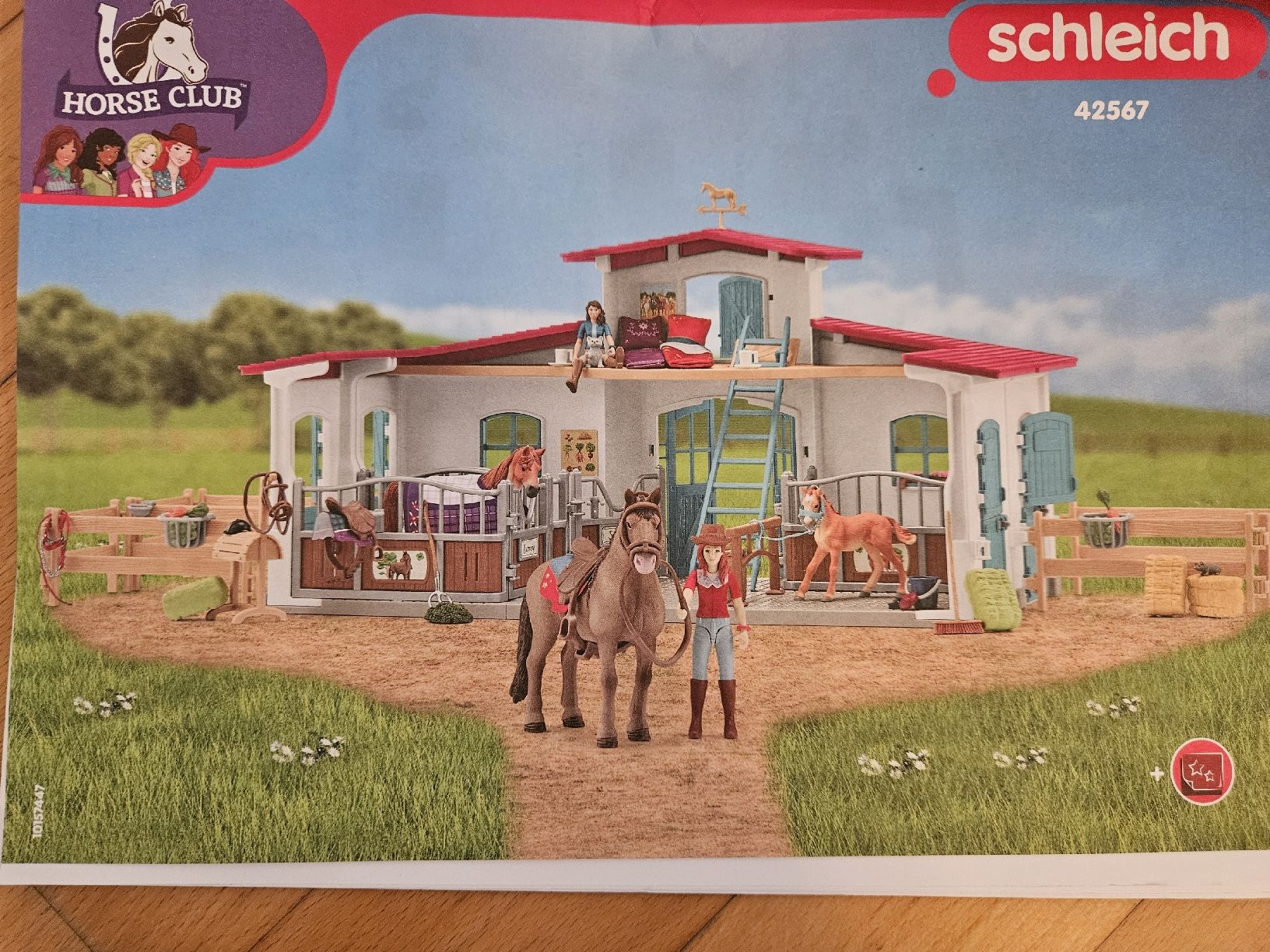 Schleich Giocattoli: Schleich Horseclub Stall – Usato da Sissach venduto da Nolle7 3