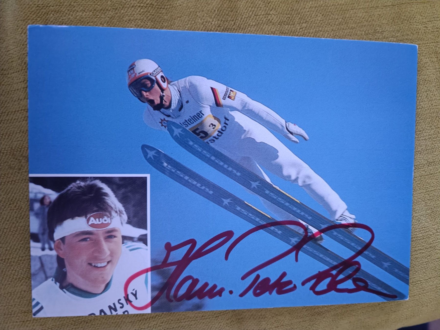 Autografi: Hans-Peter Pohl - Olympia Gold – Usato da Menziken venduto da Artographs