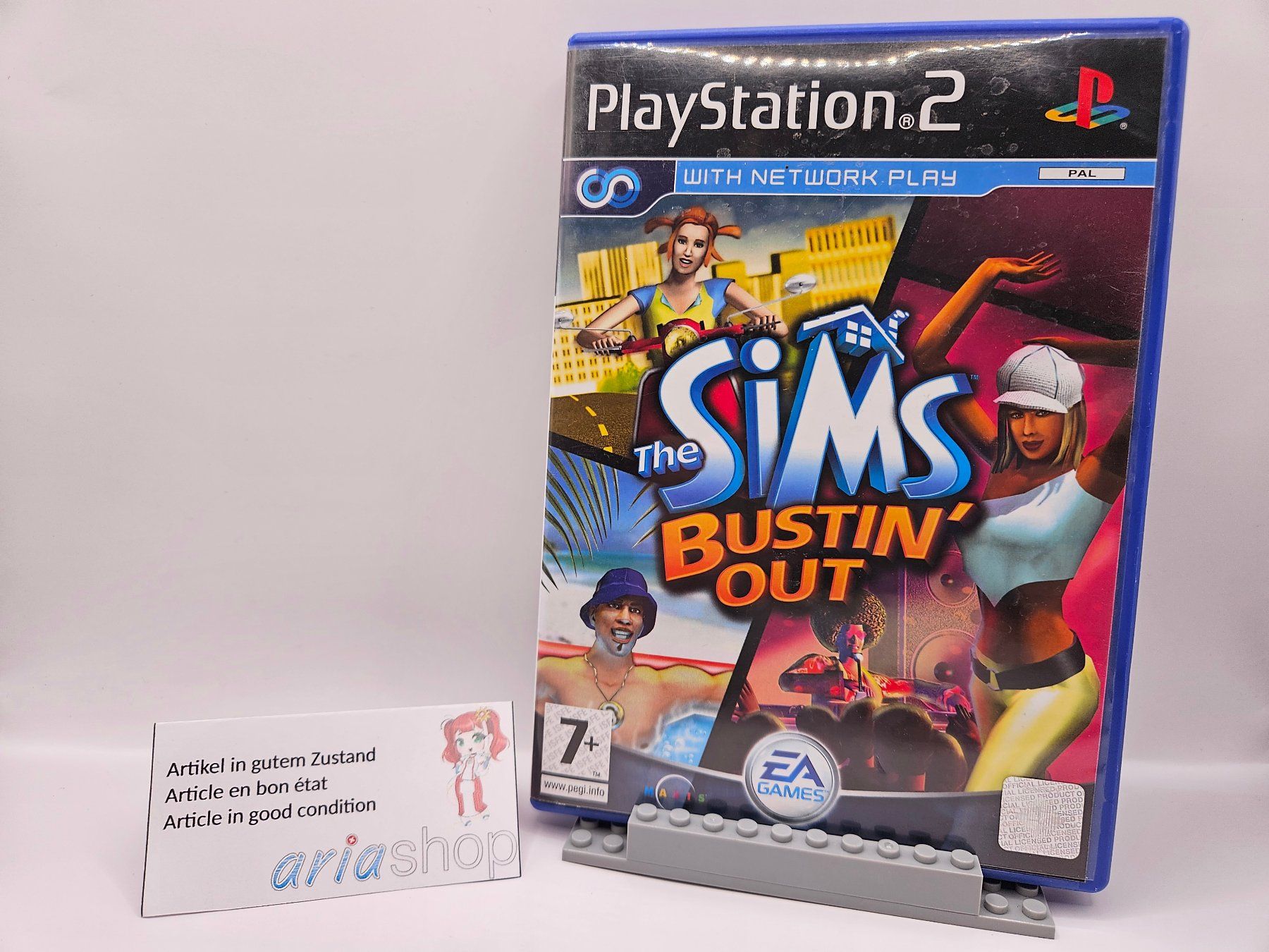 Spiele: The Sims Bustin' Out PS2 FR / DE / IT / EN CIB – Gebraucht aus Hauterive NE von ariashopch