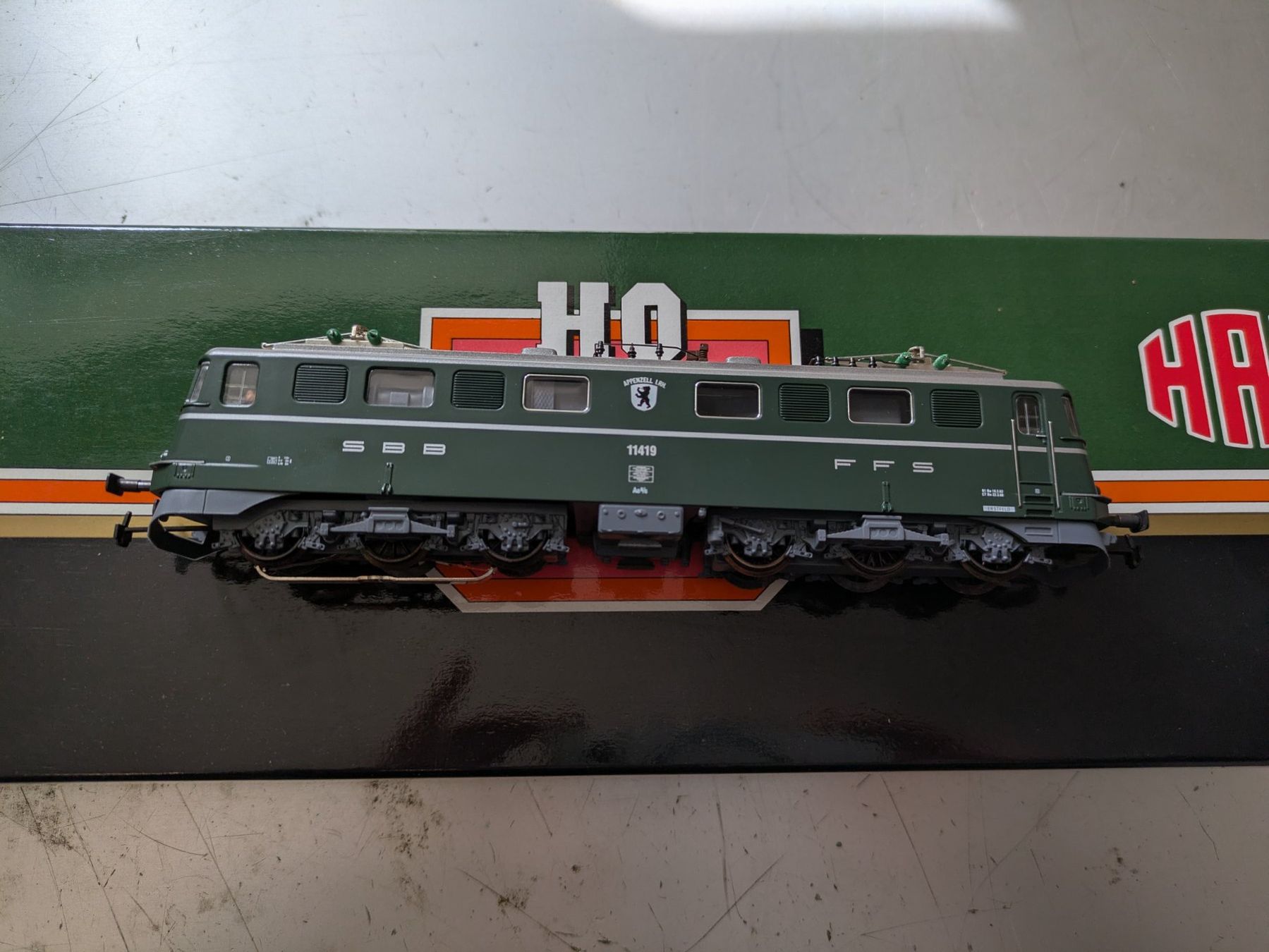 Hag Modellini di ferrovie: HAG 126 E-Lok Ae 6/6 "Appenzell AI" SBB – Nuovo (secondo la descrizione) da Lohn SH venduto da Gitane0