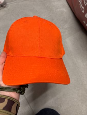 Casquette orange  - Taille unique - adulte ou ado neuf