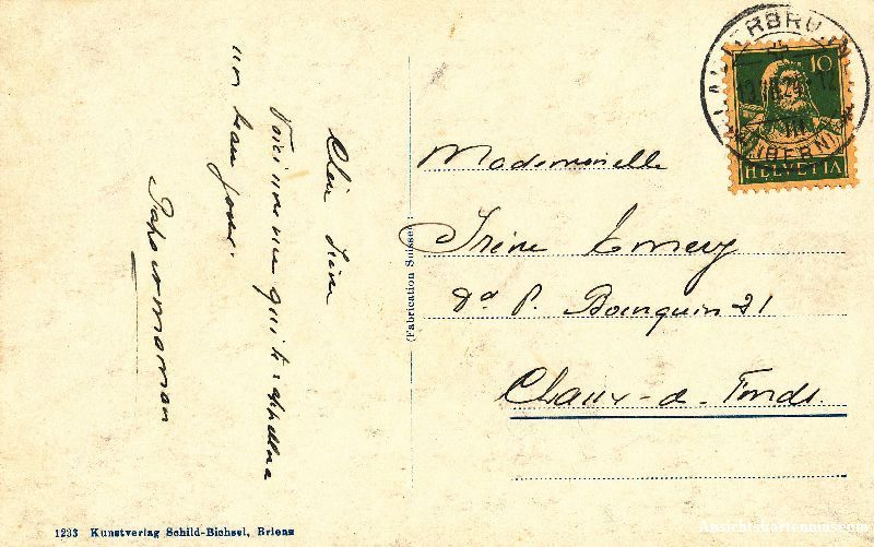 Ansichtskarten: Trümmelbach - Fall 6 + 1924 – Gebraucht aus Emmenbrücke von teestube 1