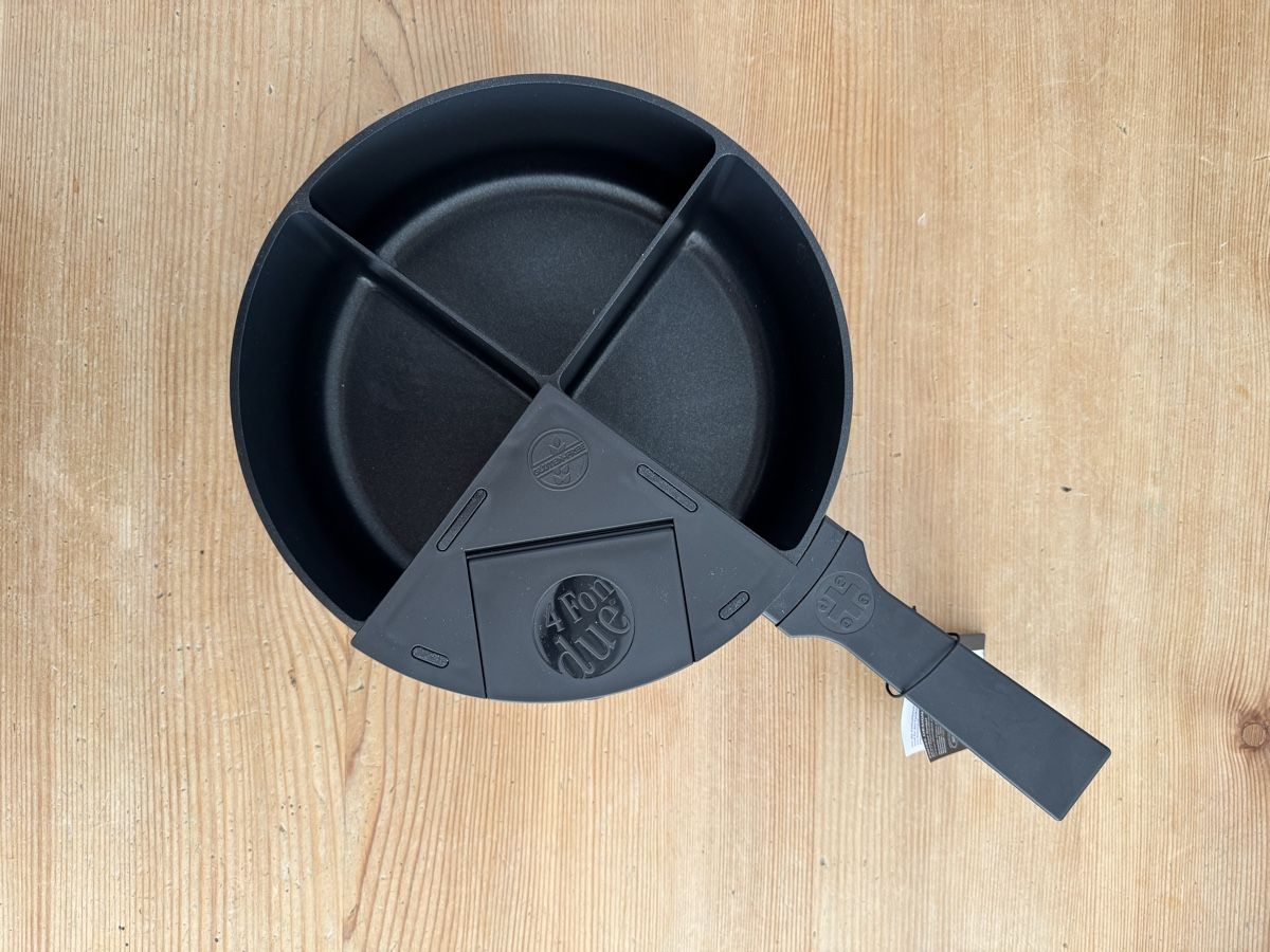 Padelle: 4Fondue, Pfanne mit 4 Kammern – Nuovo e nell'imballaggio originale da Urtenen-Schönbühl venduto da Lalablue 3