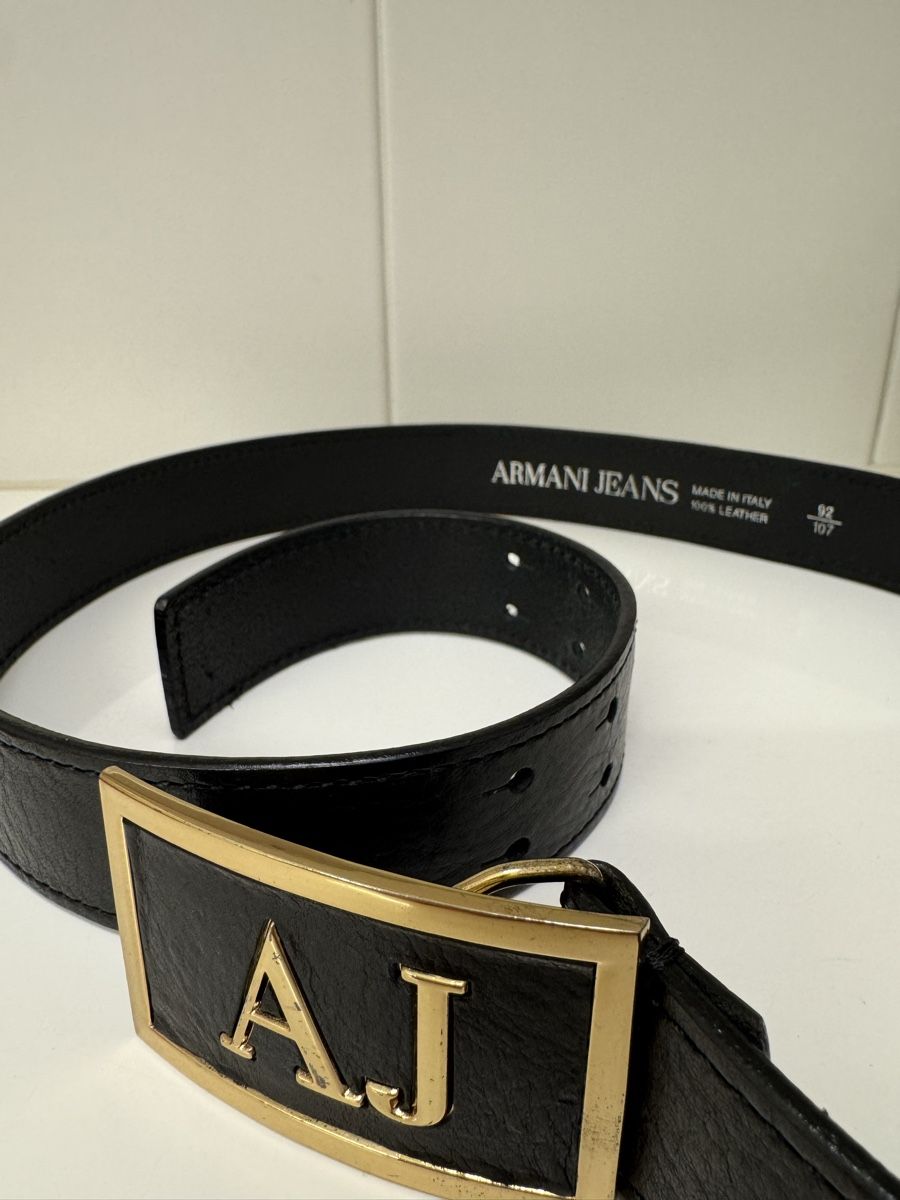 Armani Cinture: Armani Jeans Gürtel – Usato da Bellinzona venduto da mar_tgy6