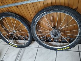 Vorderrad und Hinterrad mit Kassette Mavic 26 Zoll gebraucht