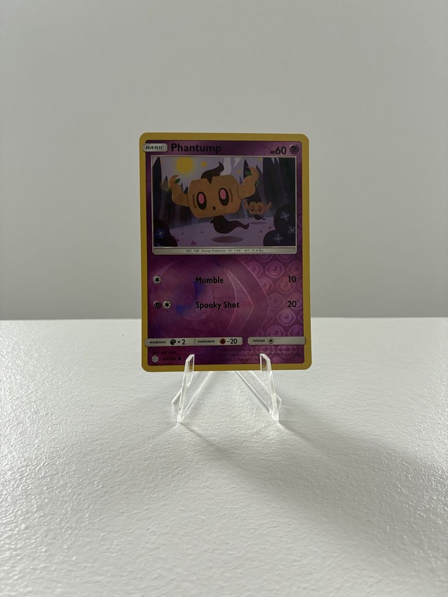 Pokémon Carte collezionabili: Carte Pokémon Phantump Reverse 93/236 – Nuovo (secondo la descrizione) da Taverne venduto da nad02026