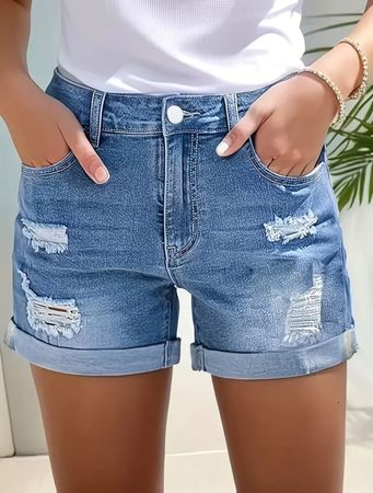 Jeans Shorts Neu Grösse L