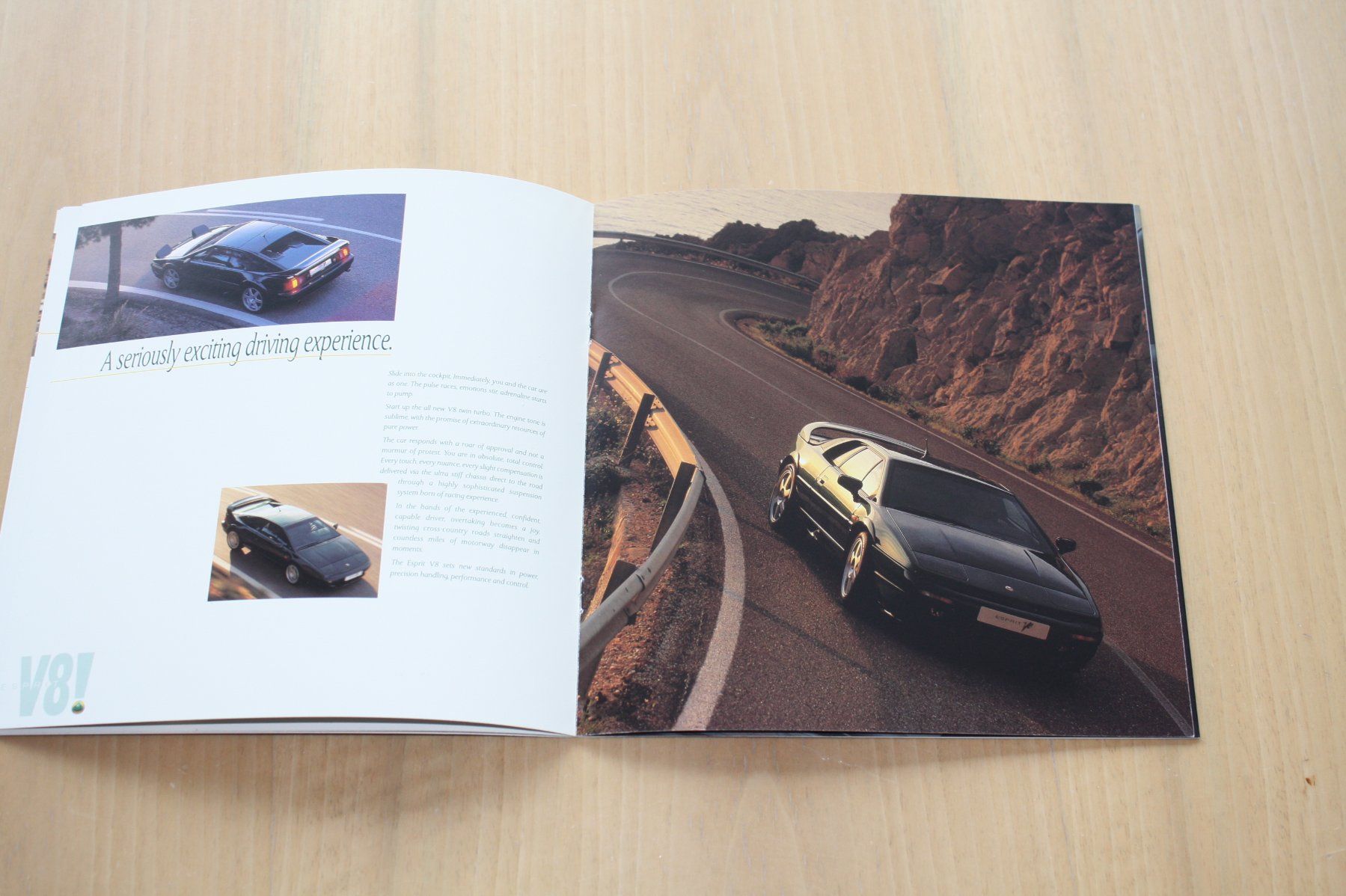 Lotus Documenti: Lotus Esprit V8 Prospekt – Usato da Wikon venduto da erwin400 4