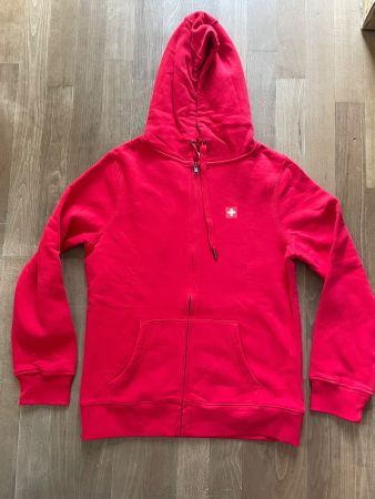 Zipped Hoody, Kapuzen-Jacke - Switzerland - Gr. M - Top Zust