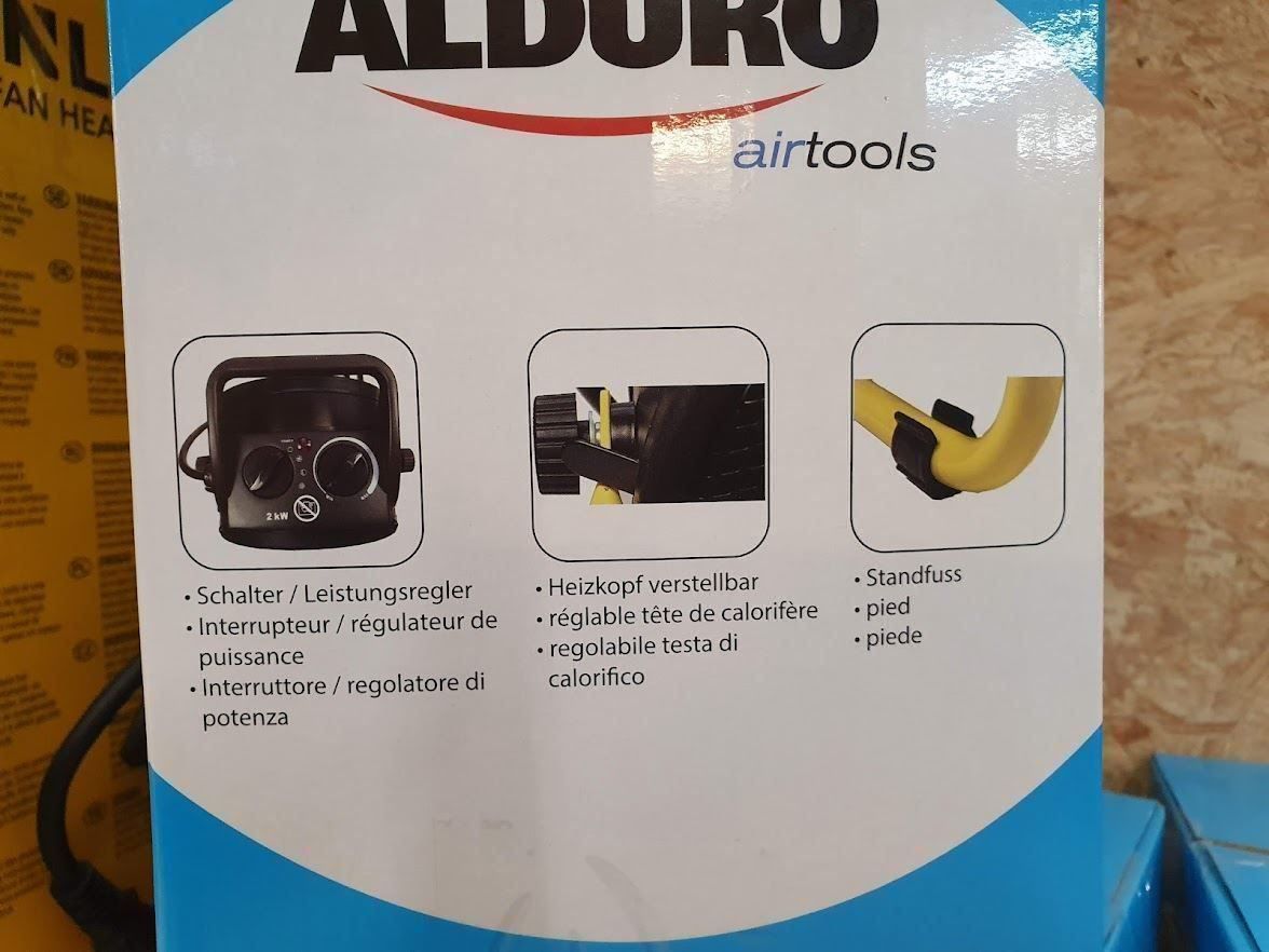 Heizgeräte: ALDURO Elektro Keramik Heizlüfter – Neu und originalverpackt aus Jegenstorf von Bracher_Mail-House 2