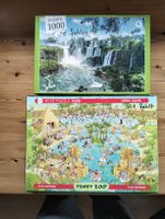 2 Puzzle. -  1997 Teile von 2000 vorhanden!