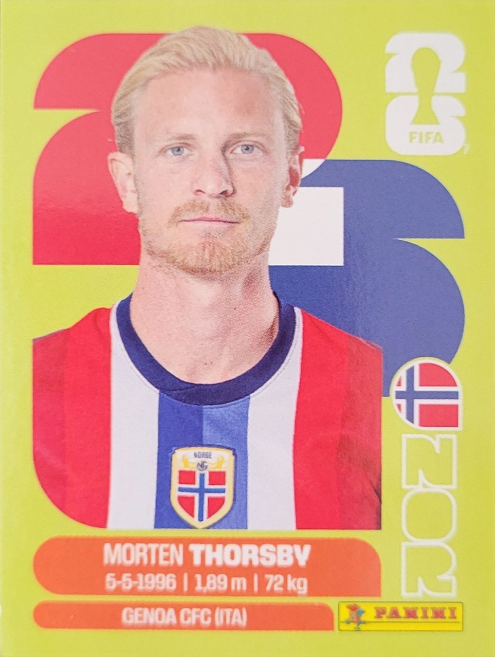 Panini Carte collezionabili: Panini FIFA World Cup NOR 9 – Nuovo (secondo la descrizione) da Wallisellen venduto da never_give_up
