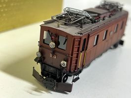Ferro Suisse Ge 4/6 der RhB Nr.355 H0m mit Licht und Finish