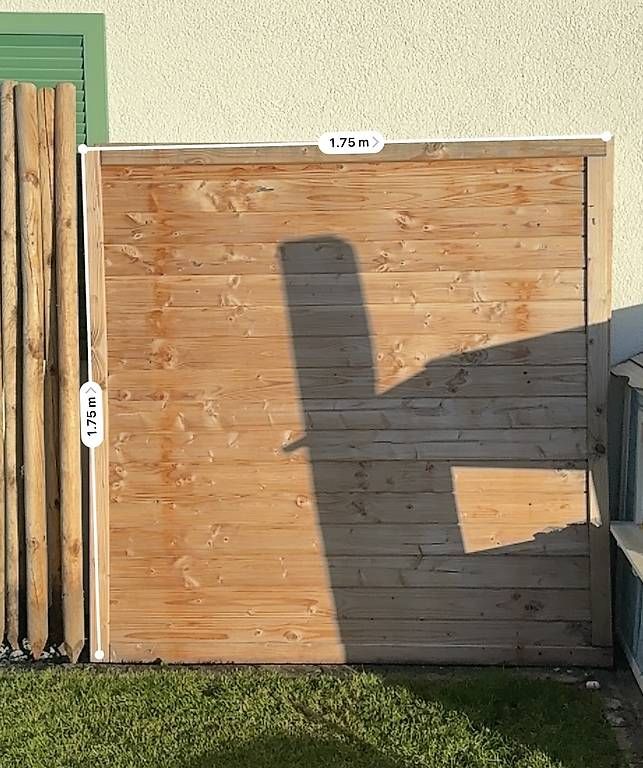 Paraventi: Sichtschutzwand mit Pfosten, gratis abzugeben – Usato da Bettwiesen venduto da Ec0