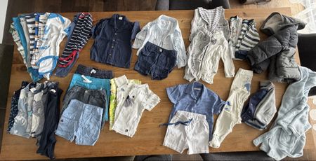 Babykleider-Paket Junge Gr. 80– 37 Teile – sehr gute