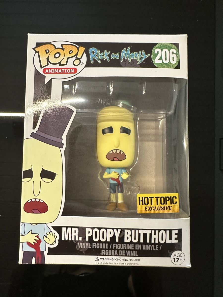 Funko Figuren: Funko Pop! Animation Mr. Poopy Butthole 206 – Gebraucht aus Heerbrugg von Italianjob-82