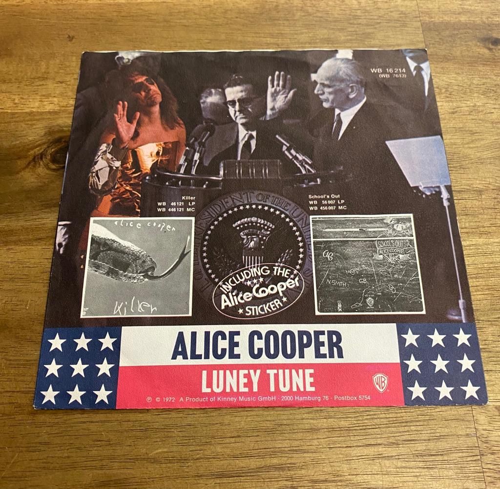 Dischi in vinile: ALICE COOPER  ELECTED Vinyl Single 1973 – Usato da Belp venduto da B7L0 1