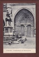 BERN - Erlachdenkmal - Münsterportal