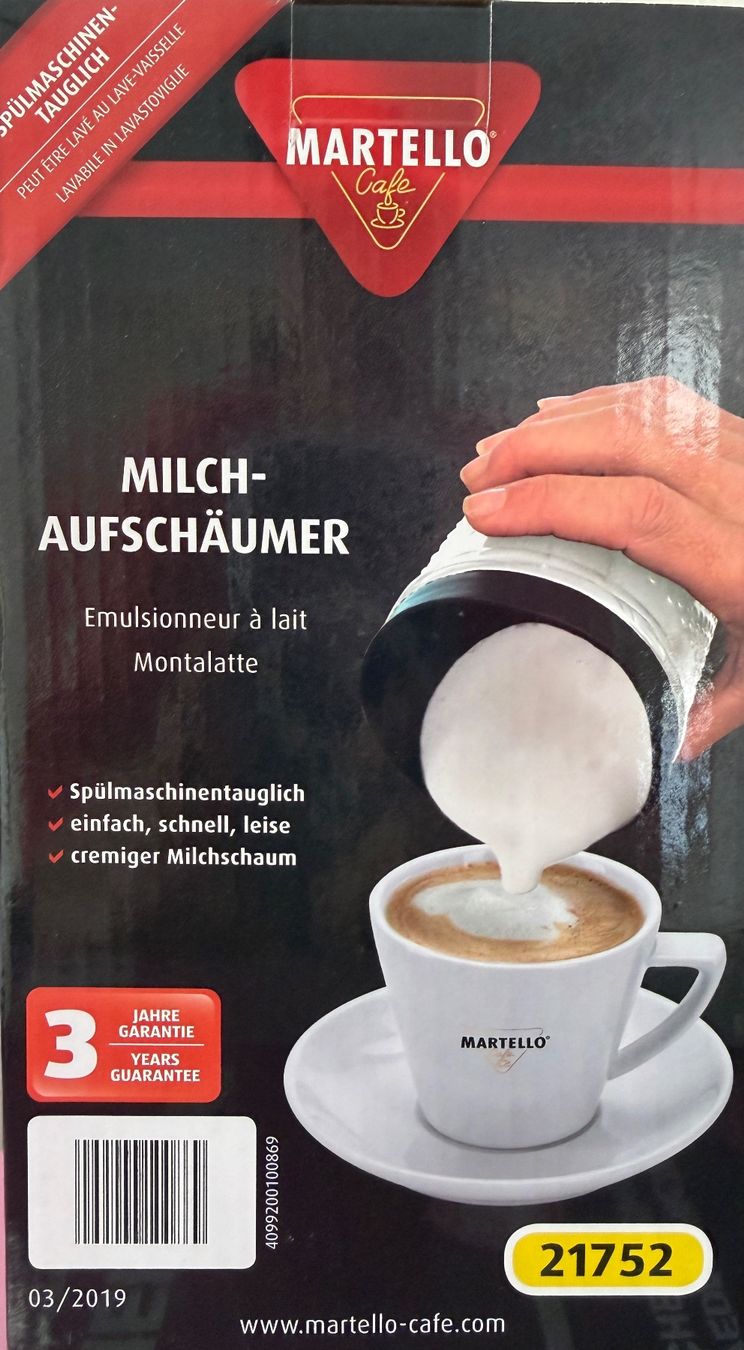 Elettrodomestici da cucina: Martello Milchaufschäumer – Usato da Aedermannsdorf venduto da pat_n9hv