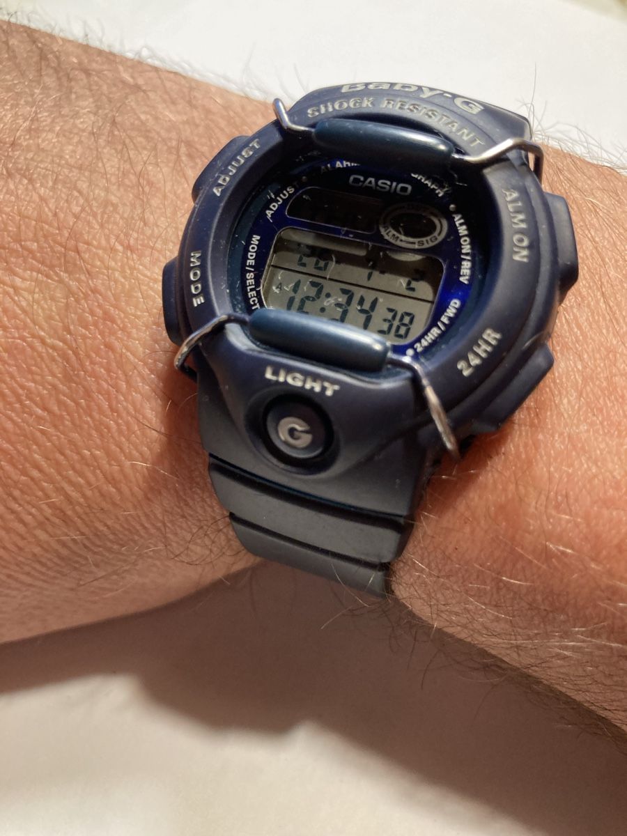 Casio Uhren: Casio Baby G lcd 39 mm – Gebraucht aus Glattbrugg von vintagemania