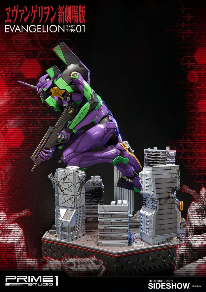 Statuette: Prime 1 Studio Neon Genesis Evangelion EVA Test Type-01 – Usato da Oberentfelden venduto da FiguresAndGamesPlace 1