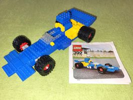 Lego Hobby-Sets Formula-1 #392 - 197-Teile von 1975 Selten