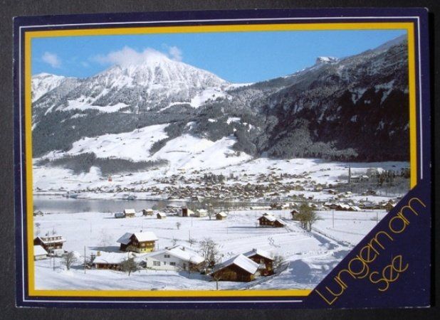 Cartes postales: 7 x Ansichtskarten LUNGERN – D'occasion à Jona par philajona 5
