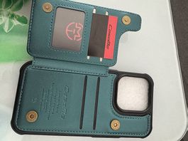 Natellhülle mit Kartencase Iphone 15 pro NEU