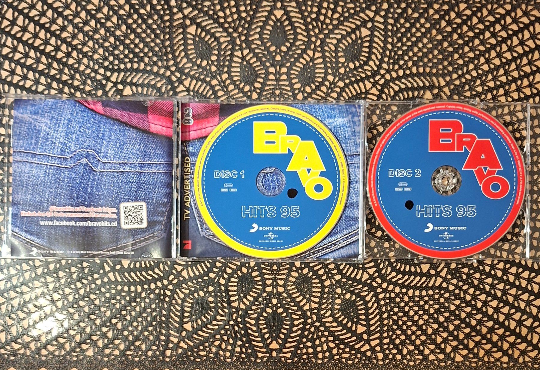 CDs: Bravo Hits 95, Doppel CD, 2016, Hit Compilation, Sampler – Gebraucht aus Amriswil von Celini3 2