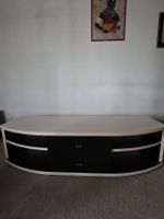 TV-Möbel / Sideboard schwarz/weiss