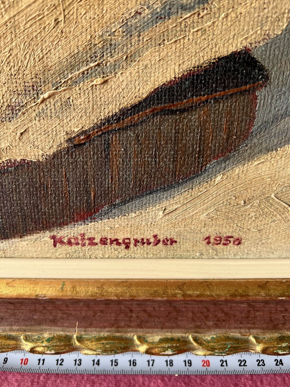 Dipinti: Gemälde Katzengruber 1950 – Usato da Neuhaus SG venduto da Tanjach 3