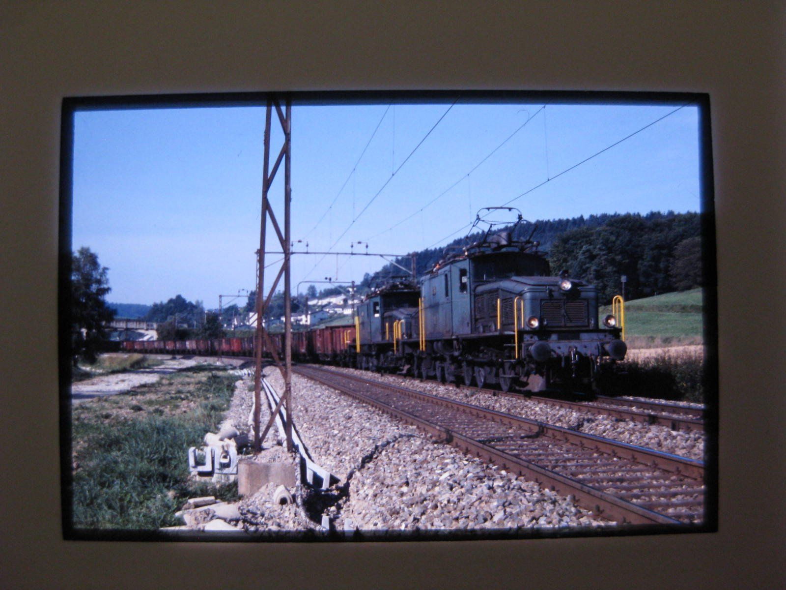 Foto & Immagini: Dia: Ostschweiz mit SBB Krokodilen, ca 1978, Schweizerische – Nuovo (secondo la descrizione) da Malters venduto da Marosko