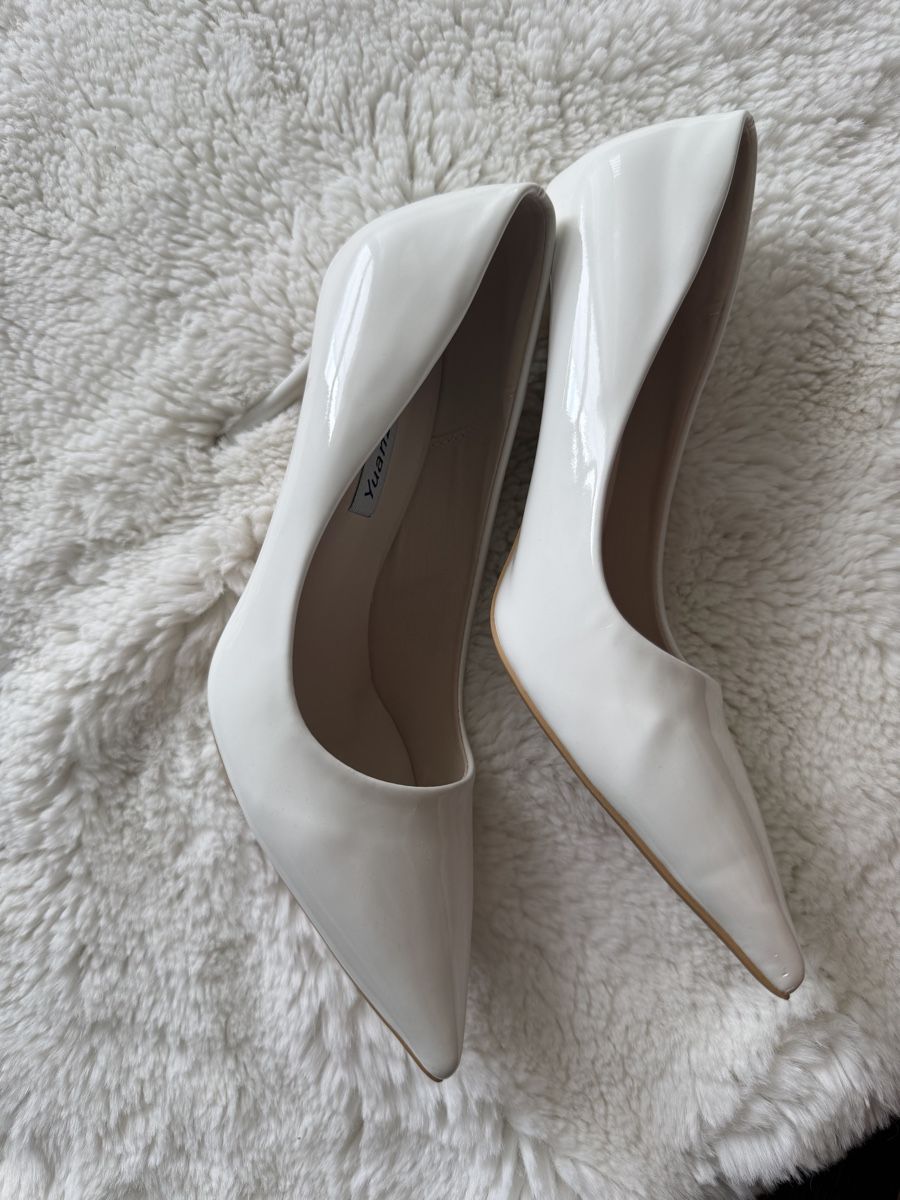 Damenschuhe: Highheels weiss – Neu (gemäss Beschreibung) aus Villmergen von mel_5ywd 2