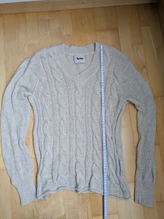 Acne Strickpullover Beige Gr. S - Kuschelig für den Winter!