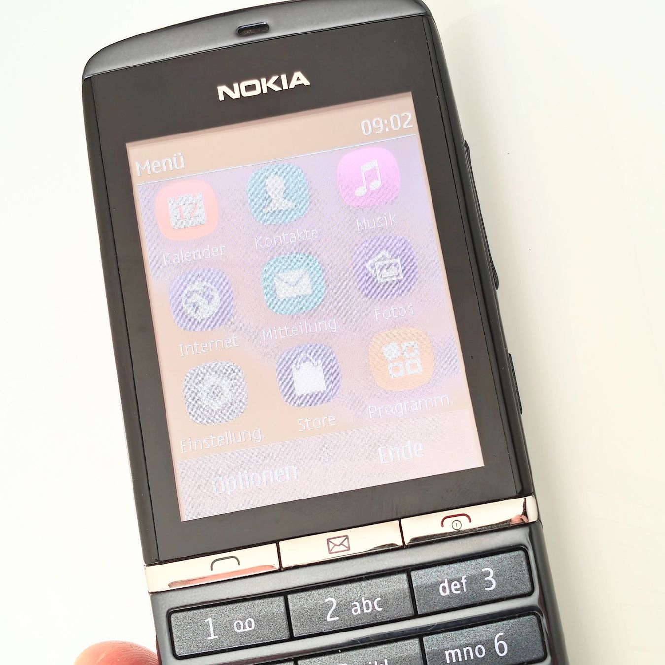 Nokia Telefoni cellulari / Smartphones: Nokia Asha 300 - Graphite Smartphone – Usato da Thörishaus venduto da vintagger 6