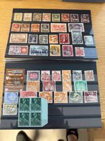 2 Steckkarten Schweizer Marken mit Vollstempel ab Alt