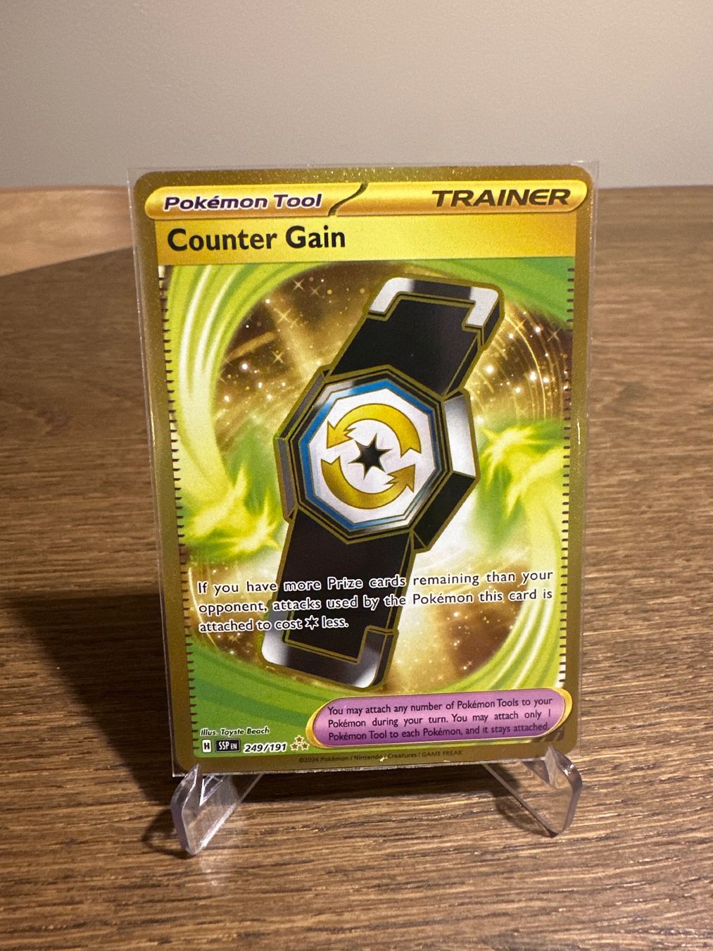Pokémon Carte collezionabili: Counter Gain Gold 249 Surging Sparks – Usato da Forch venduto da PokeZurich