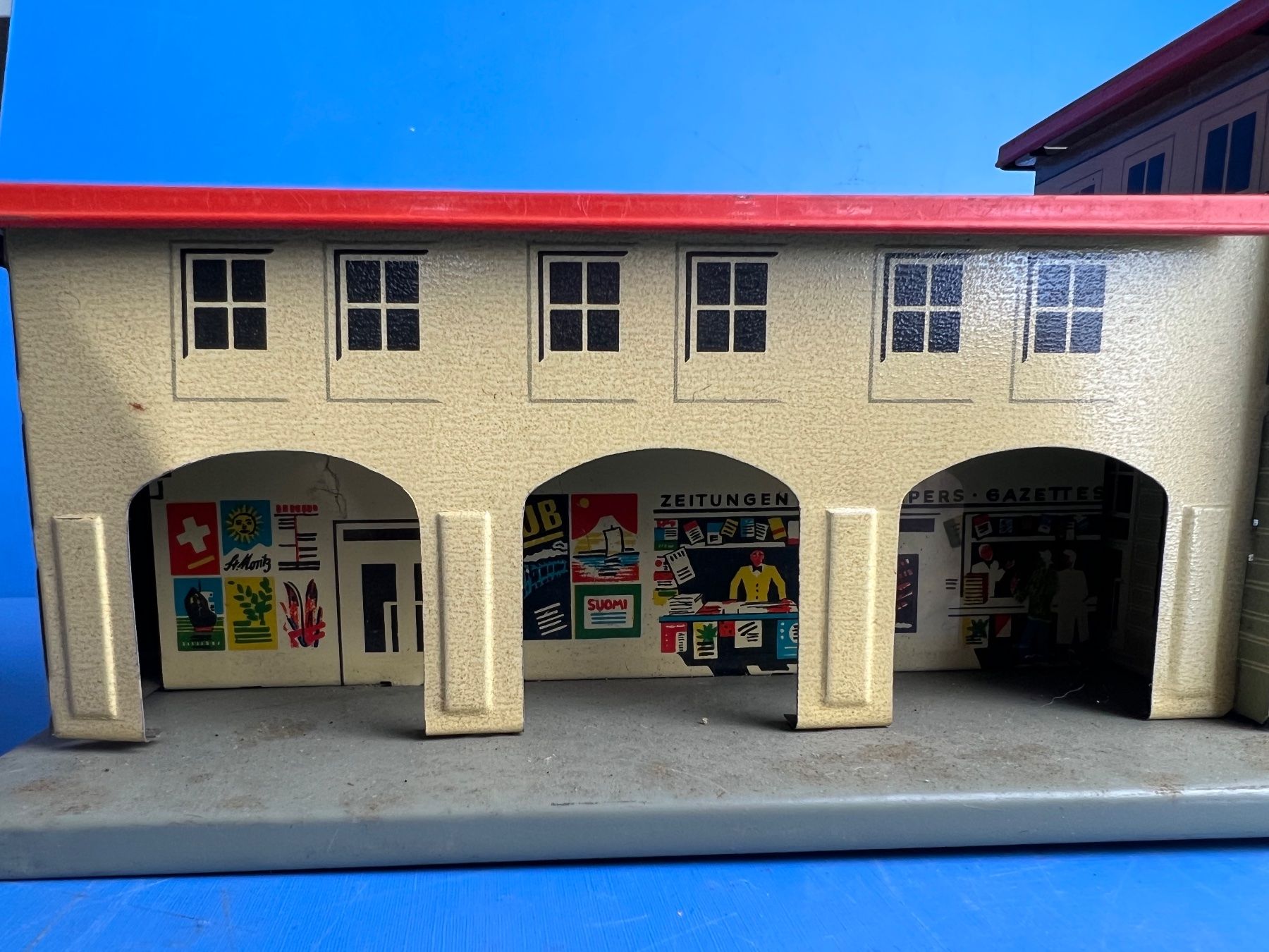 Modellini di ferrovie: Güterbahnhof Bodenblech 40 x 11 cm. Bub west.Germany – Usato da Unterengstringen venduto da Gustav03 4