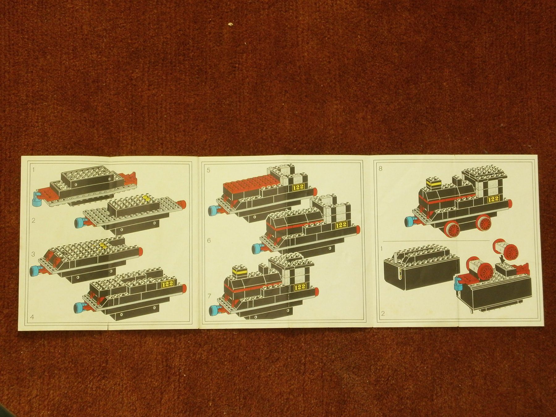 Lego Kit di costruzioni: Eisenbahn 122 inkl. Originalkarton von LEGO – Usato da Feuerthalen venduto da mam_5l7b 9